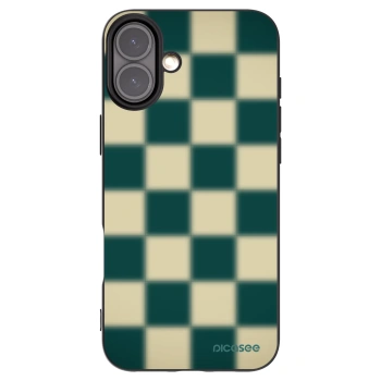 Picasee silikónový čierny obal pre Apple iPhone 16 Plus - Shadow Chess