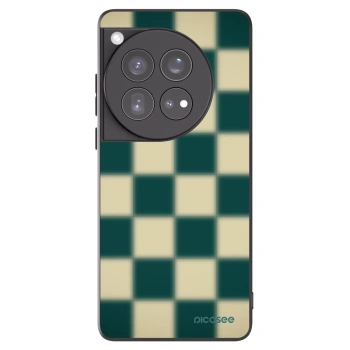 Picasee silikónový čierny obal pre OnePlus 12 5G - Shadow Chess