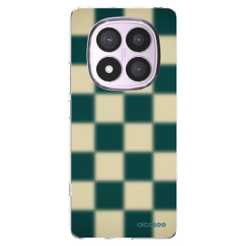 Picasee silikónový prehľadný obal pre Xiaomi Redmi Note 14 Pro 5G - Shadow Chess