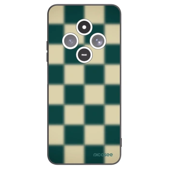 Picasee silikónový čierny obal pre Xiaomi Redmi 14C - Shadow Chess