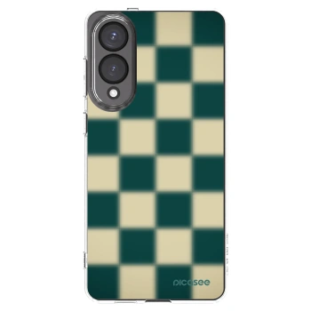 Picasee silikónový prehľadný obal pre Samsung Galaxy S25 Edge 5G - Shadow Chess