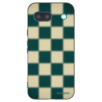 Picasee silikónový čierny obal pre Google Pixel 8 - Shadow Chess