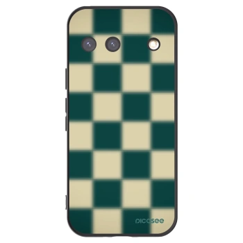Picasee silikónový čierny obal pre Google Pixel 9 - Shadow Chess