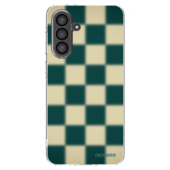 Picasee silikónový prehľadný obal pre Samsung Galaxy A36 5G - Shadow Chess