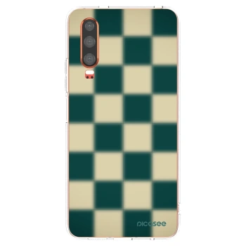 Picasee silikónový prehľadný obal pre Huawei P30 - Shadow Chess