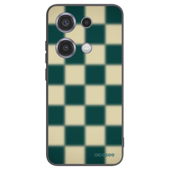 Picasee silikónový čierny obal pre Xiaomi Redmi Note 14S - Shadow Chess