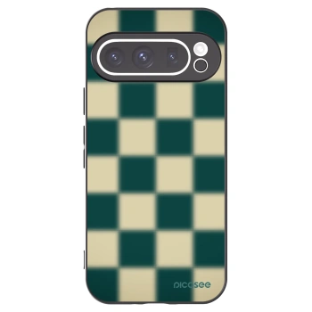 Picasee silikónový čierny obal pre Google Pixel 9 Pro XL - Shadow Chess
