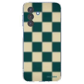 Picasee silikónový prehľadný obal pre Samsung Galaxy A17 5G - Shadow Chess