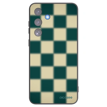 Picasee silikónový čierny obal pre Samsung Galaxy S25 FE 5G - Shadow Chess