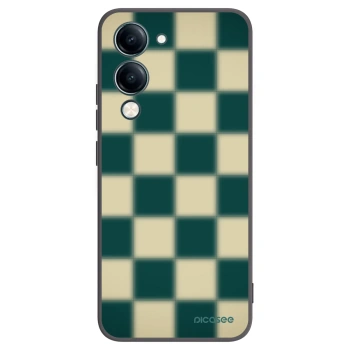 Picasee silikónový čierny obal pre Vivo Y29s 5G - Shadow Chess