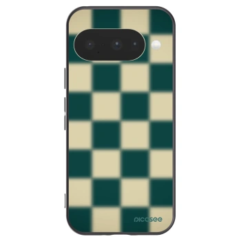 Picasee silikónový čierny obal pre Google Pixel 10 - Shadow Chess