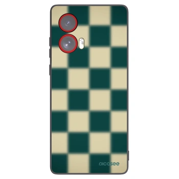 Picasee silikónový čierny obal pre Motorola Edge 50 Fusion - Shadow Chess