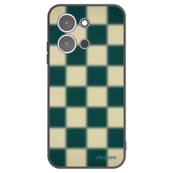 Picasee silikónový čierny obal pre Xiaomi Redmi 15C 5G - Shadow Chess