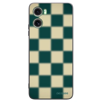 Picasee silikónový čierny obal pre Motorola Moto G06 - Shadow Chess
