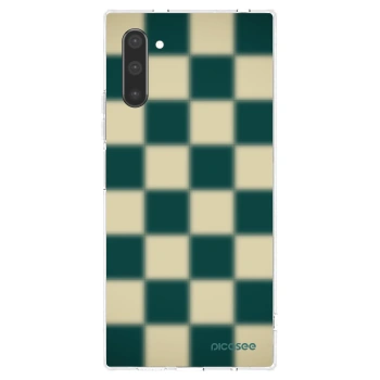 Picasee silikónový prehľadný obal pre Samsung Galaxy Note 10 N970F - Shadow Chess