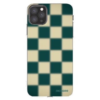 Picasee silikónový prehľadný obal pre Apple iPhone 11 Pro Max - Shadow Chess