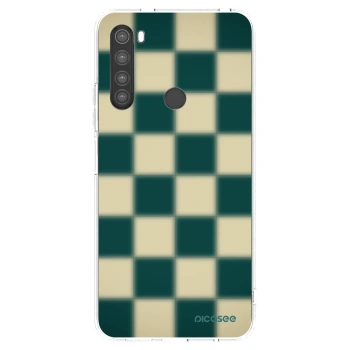 Picasee silikónový prehľadný obal pre Xiaomi Redmi Note 8 - Shadow Chess
