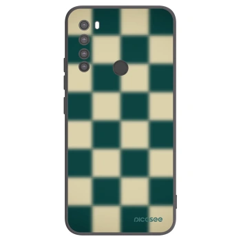 Picasee silikónový čierny obal pre Xiaomi Redmi Note 8 - Shadow Chess