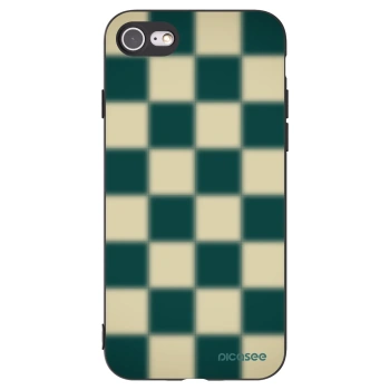 Picasee silikónový čierny obal pre Apple iPhone SE 2020 - Shadow Chess