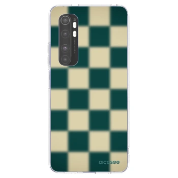 Picasee silikónový prehľadný obal pre Xiaomi Mi Note 10 Lite - Shadow Chess