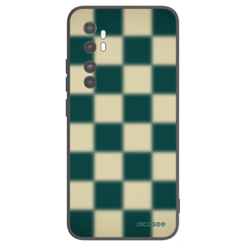 Picasee silikónový čierny obal pre Xiaomi Mi Note 10 Lite - Shadow Chess