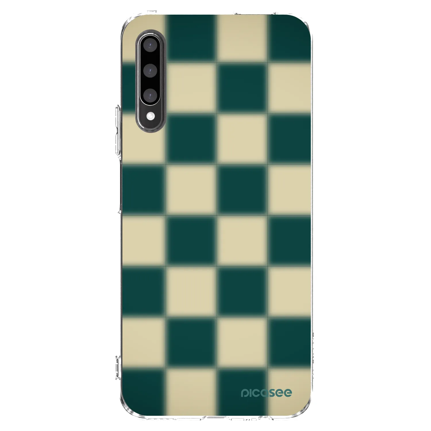 Picasee silikónový prehľadný obal pre Honor 9X Pro - Shadow Chess