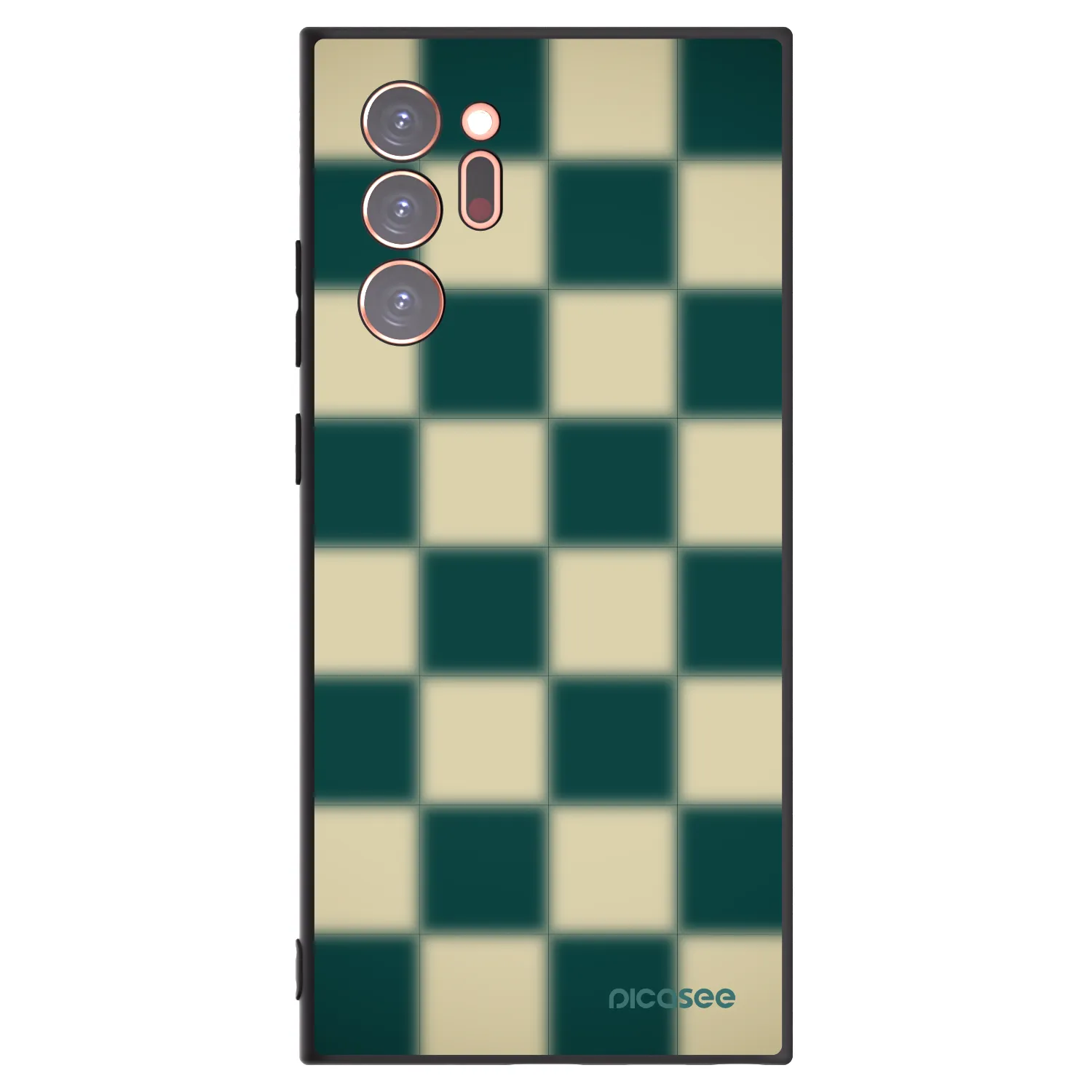 Picasee silikónový čierny obal pre Samsung Galaxy Note 20 Ultra - Shadow Chess