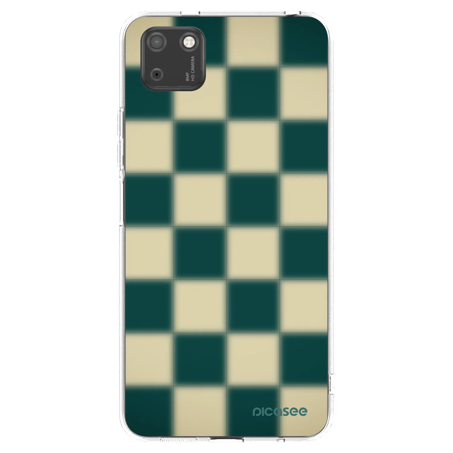 Picasee silikónový prehľadný obal pre Huawei Y5P - Shadow Chess