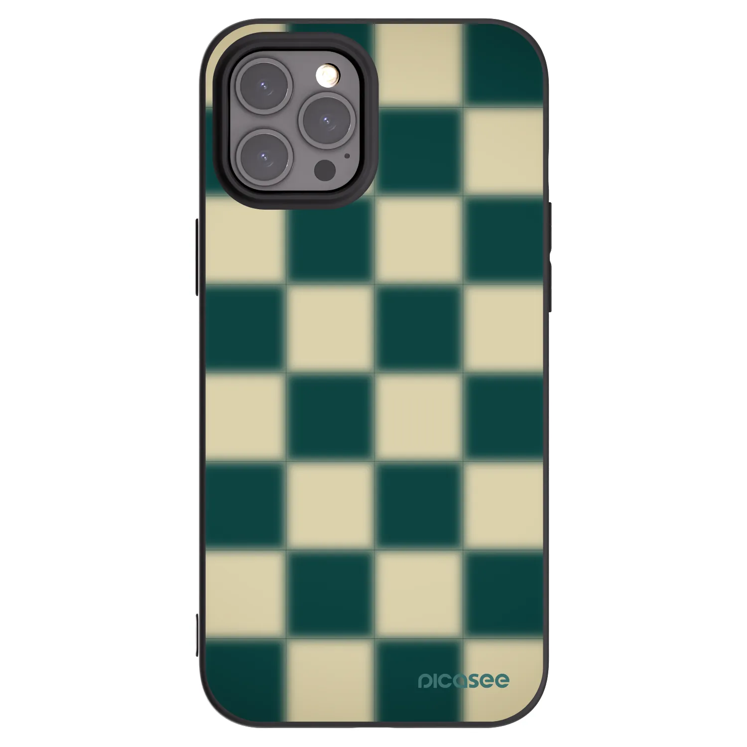 Picasee silikónový čierny obal pre Apple iPhone 12 Pro Max - Shadow Chess