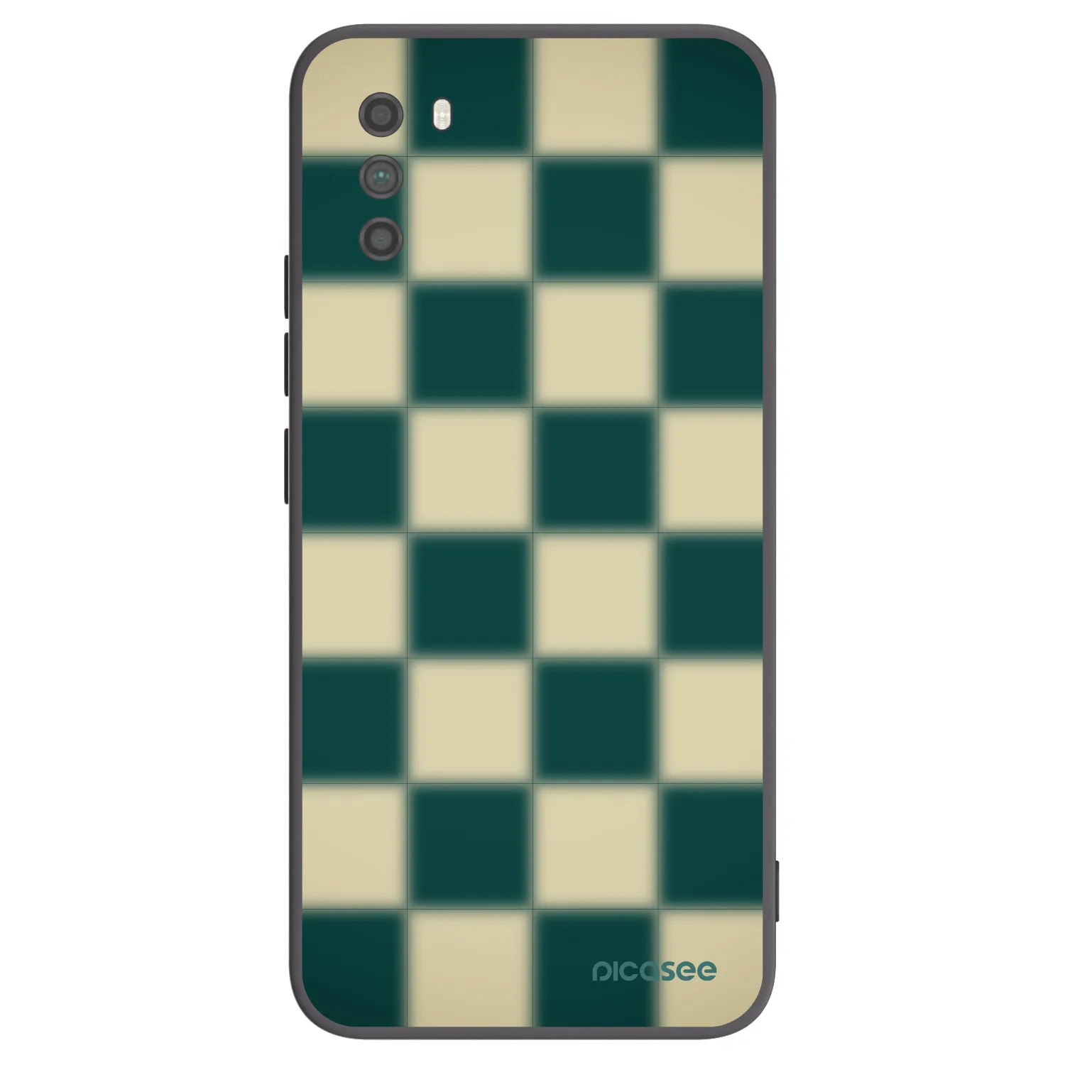 Picasee silikónový čierny obal pre Xiaomi Poco M3 - Shadow Chess