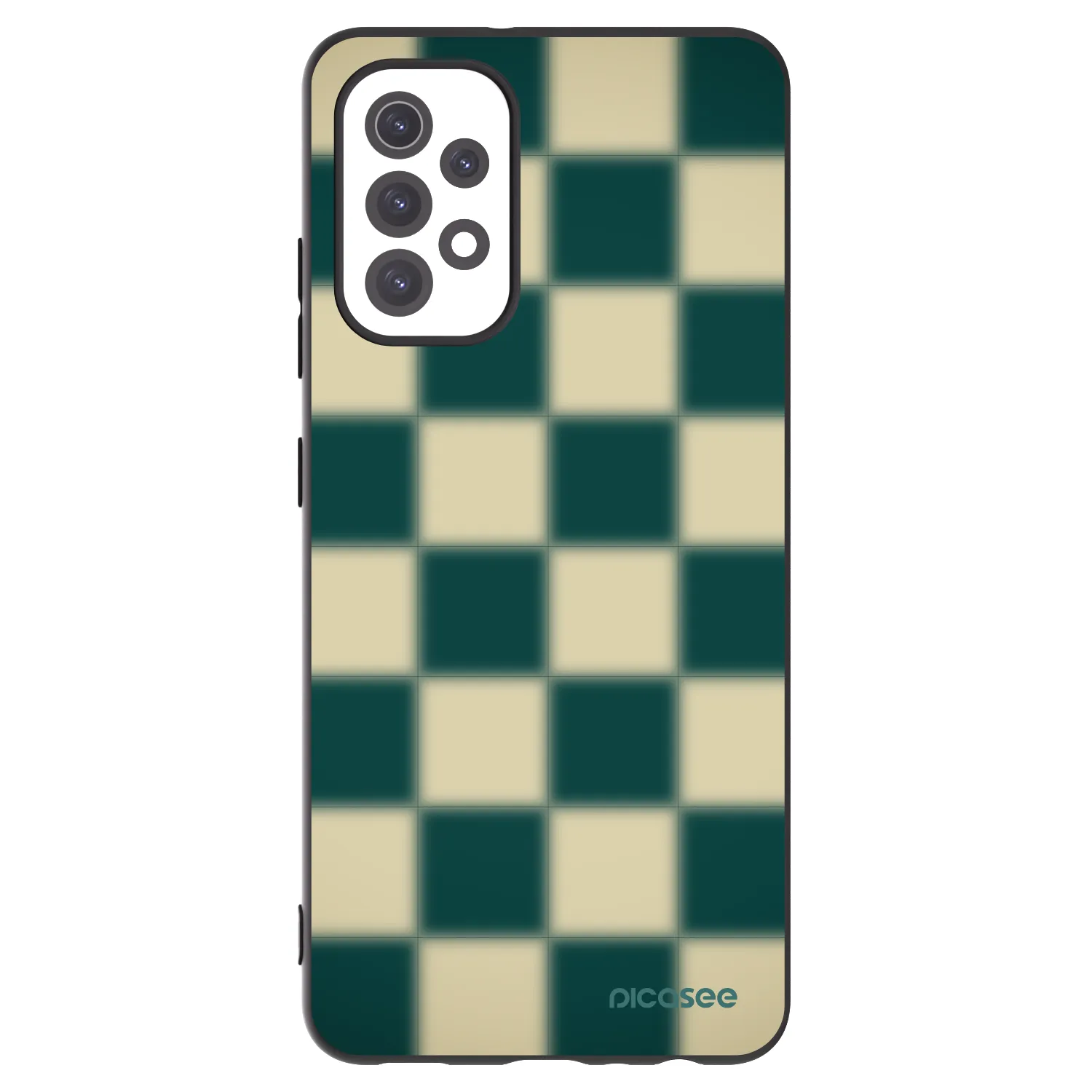 Picasee silikónový čierny obal pre Samsung Galaxy A32 5G A326B - Shadow Chess