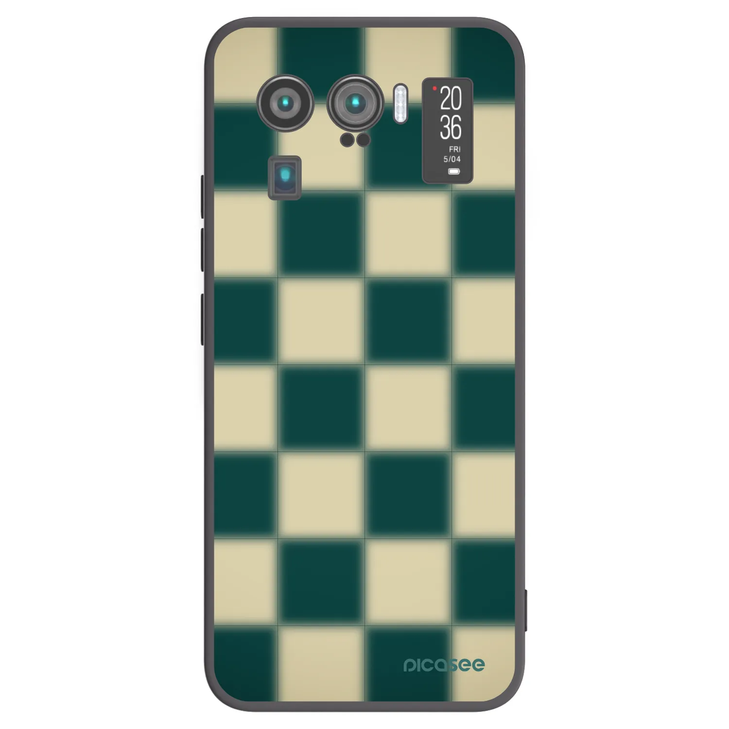 Picasee silikónový čierny obal pre Xiaomi Mi 11 Ultra - Shadow Chess