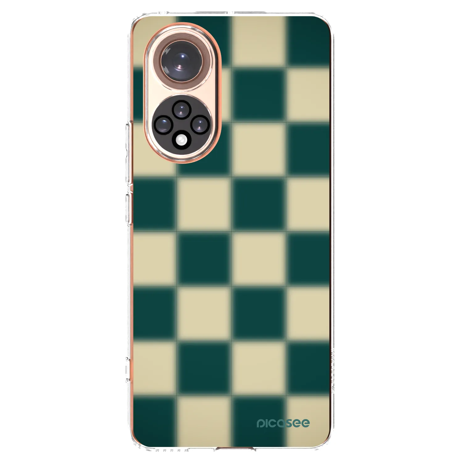 Picasee silikónový prehľadný obal pre Huawei Nova 9 - Shadow Chess
