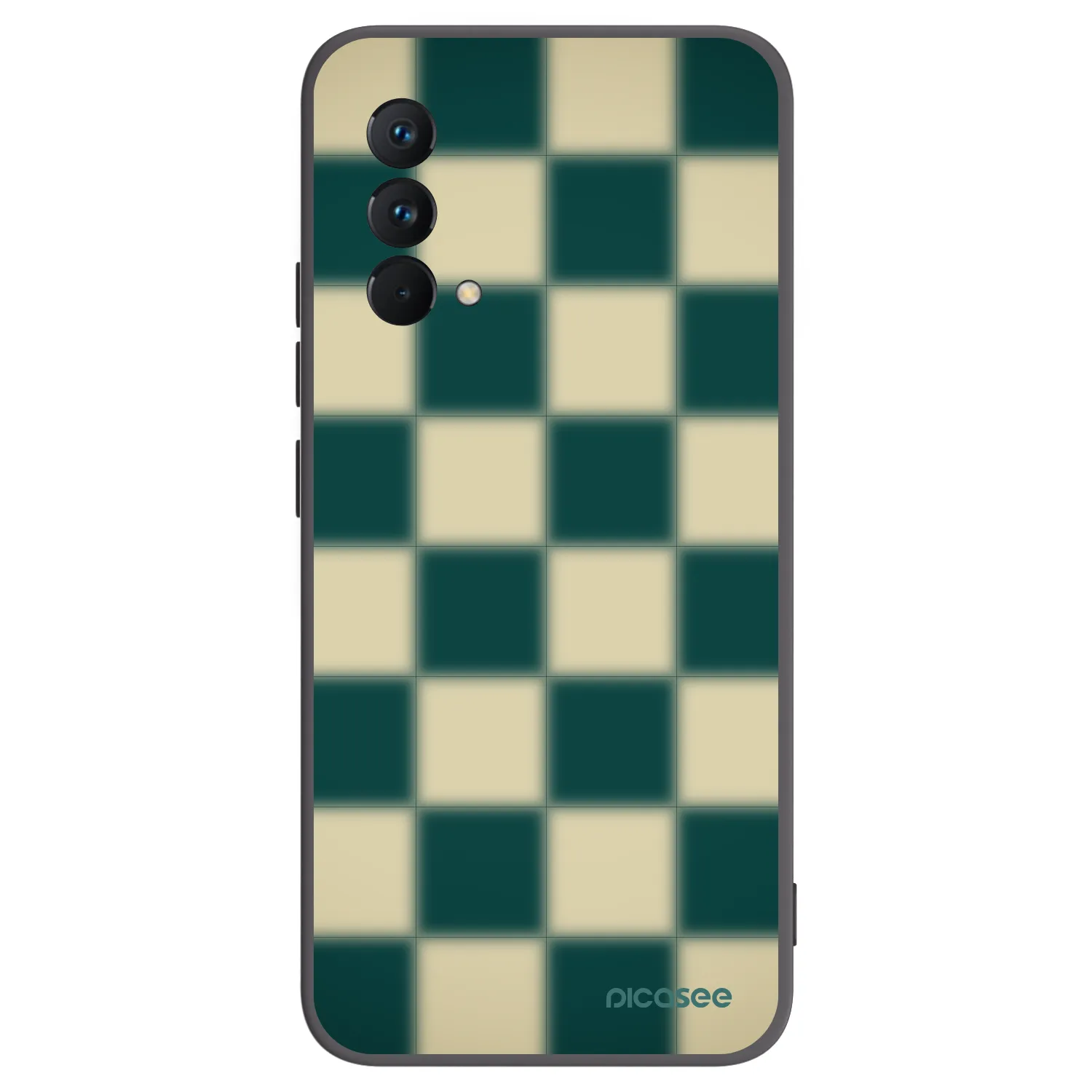 Picasee silikónový čierny obal pre Realme GT Master Edition 5G - Shadow Chess