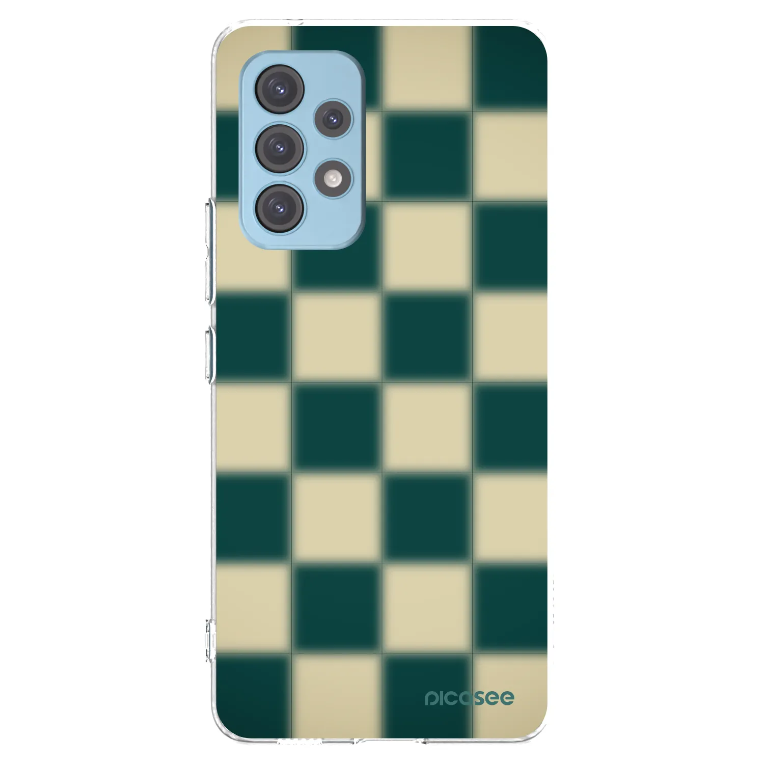 Silikónový prehľadný obal pre Samsung Galaxy A53 5G A536 - Shadow Chess