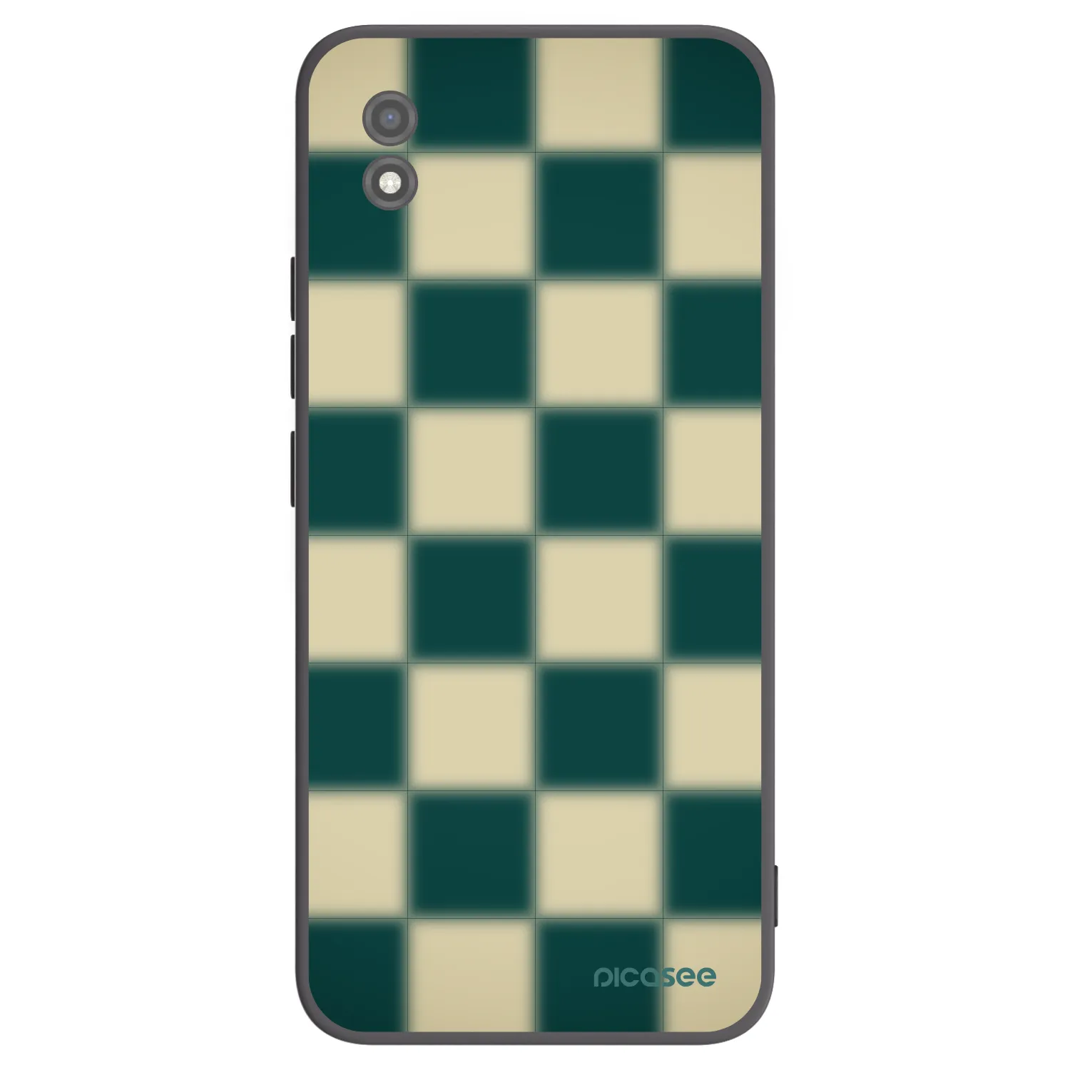 Picasee silikónový čierny obal pre Realme C11 (2021) - Shadow Chess