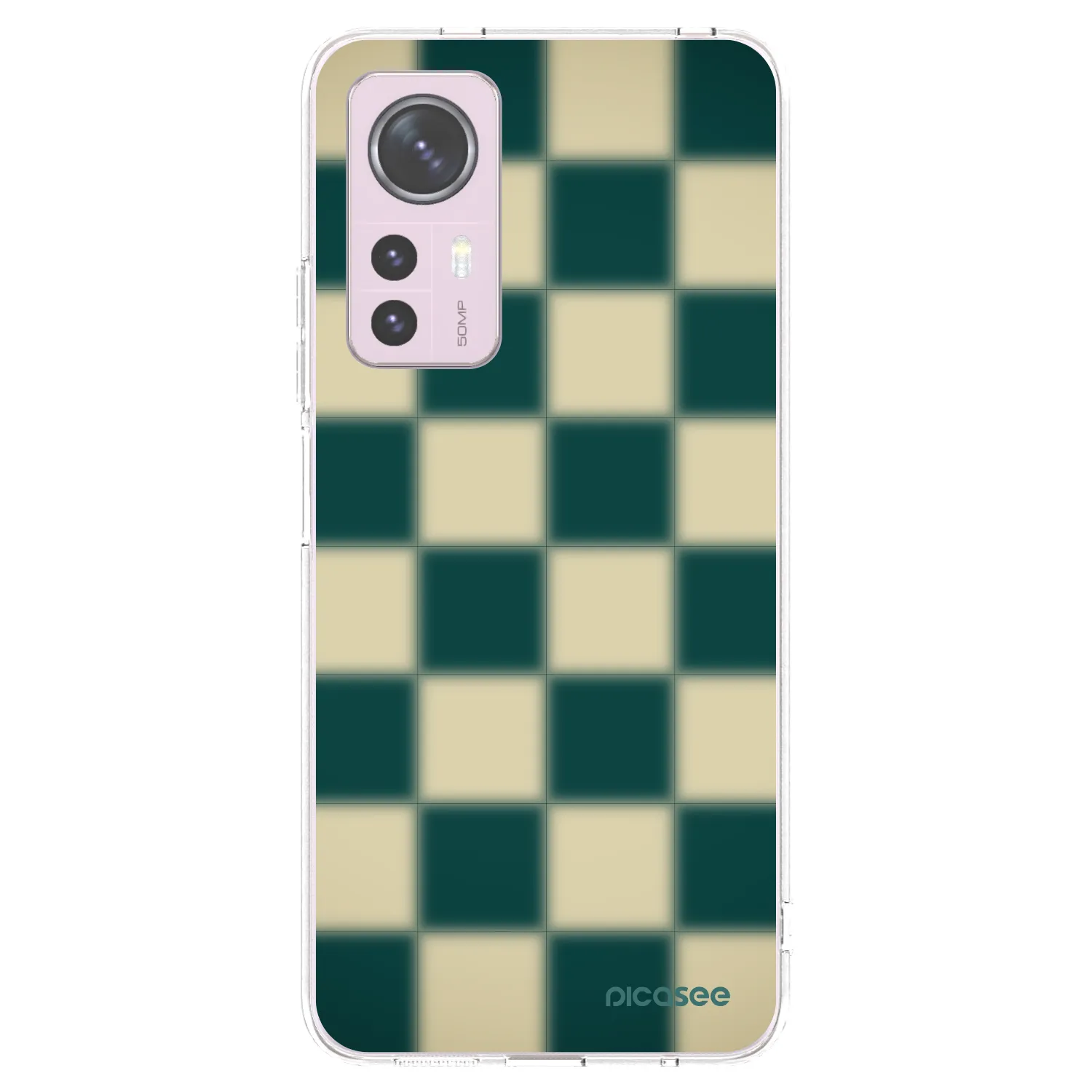 Picasee silikónový prehľadný obal pre Xiaomi 12 - Shadow Chess