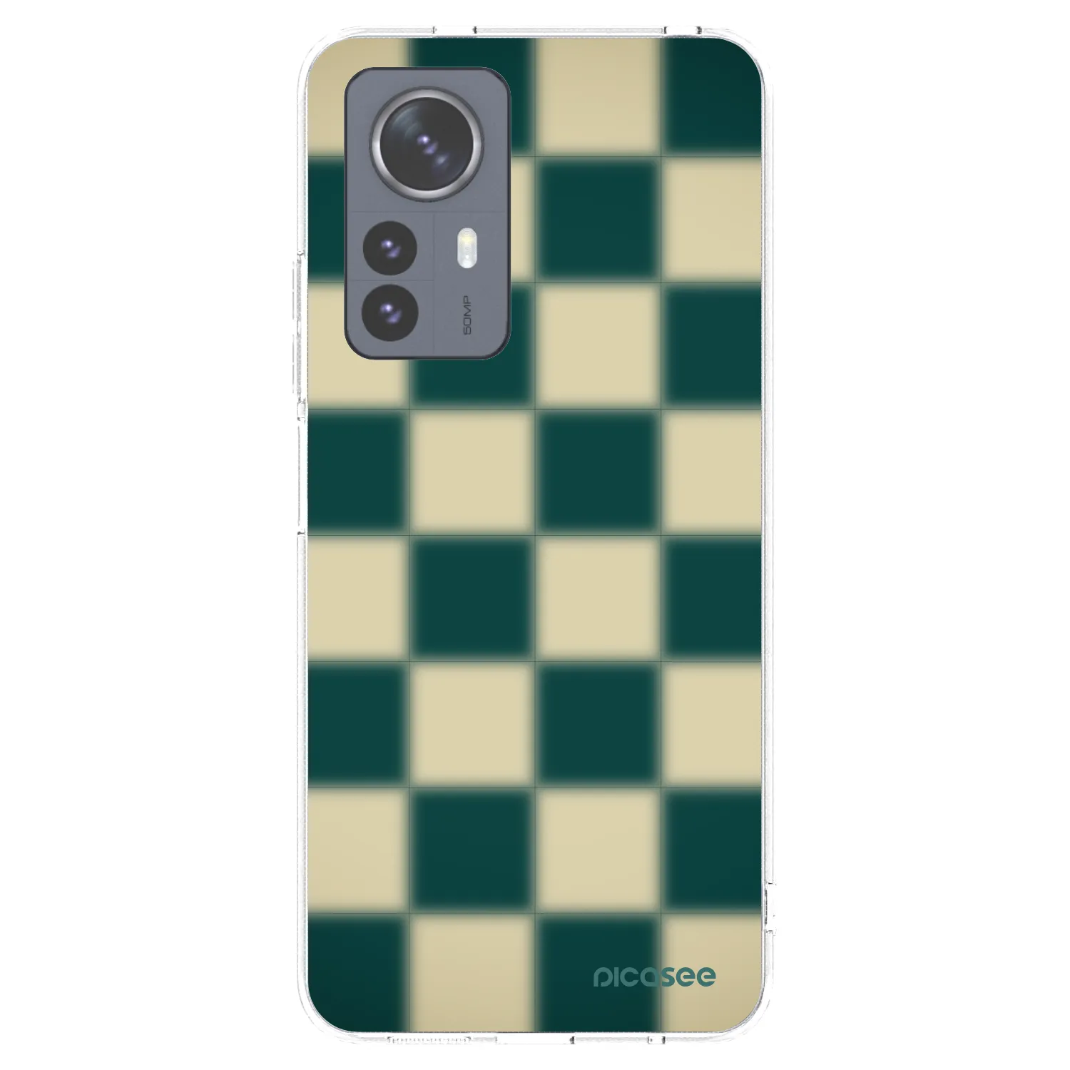 Picasee silikónový prehľadný obal pre Xiaomi 12 Pro - Shadow Chess