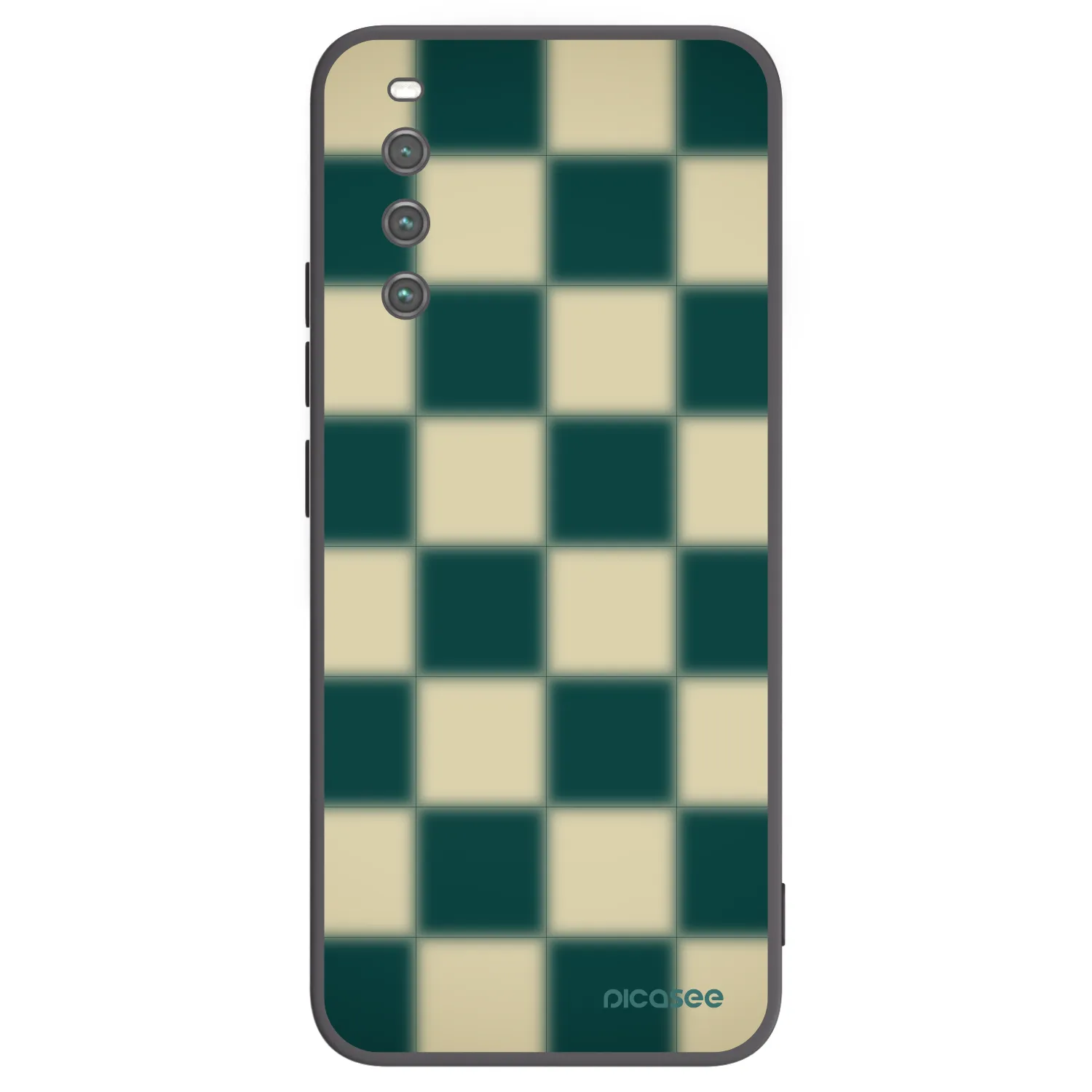Picasee silikónový čierny obal pre Sony Xperia 10 IV 5G - Shadow Chess