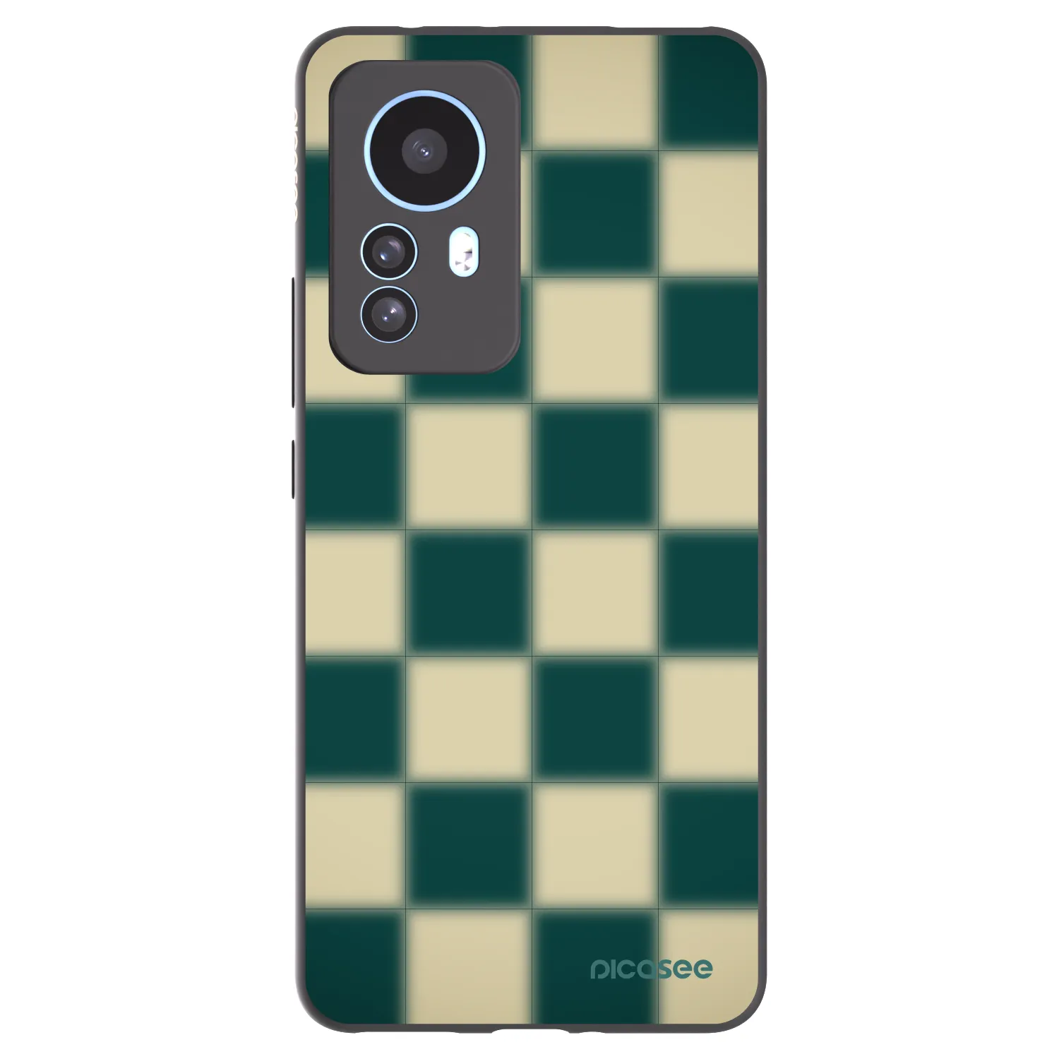 Picasee silikónový čierny obal pre Xiaomi 12T Pro - Shadow Chess