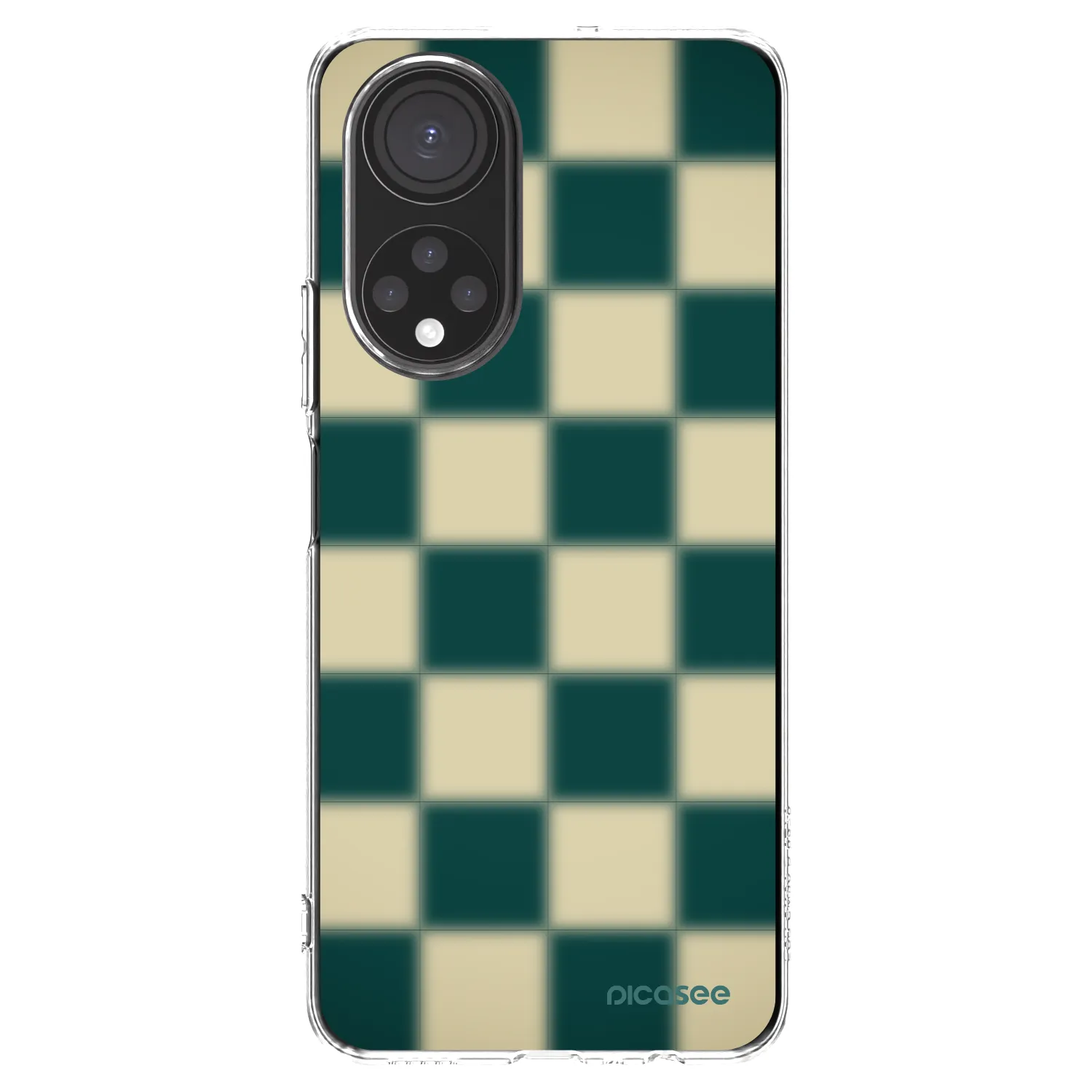Picasee silikónový prehľadný obal pre Honor X7 - Shadow Chess