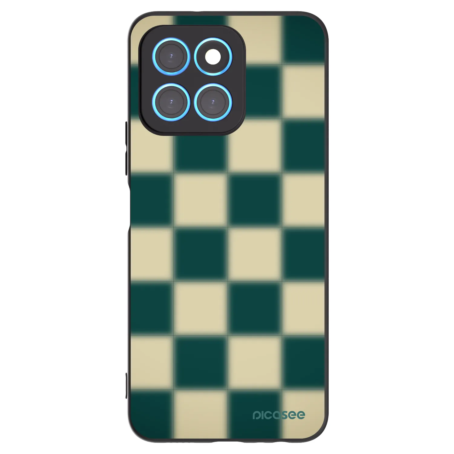 Picasee silikónový čierny obal pre Honor X6 - Shadow Chess