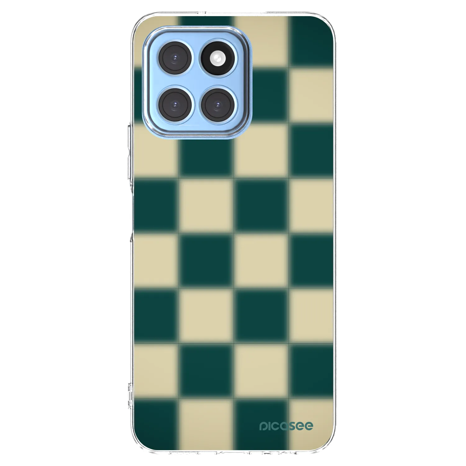 Picasee silikónový prehľadný obal pre Honor X6 - Shadow Chess