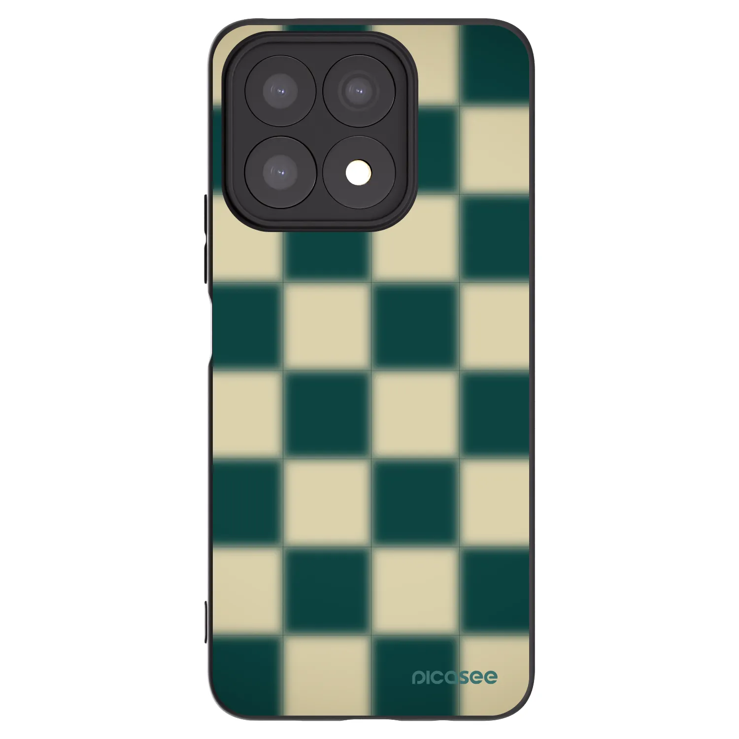 Picasee silikónový čierny obal pre Honor X8a - Shadow Chess