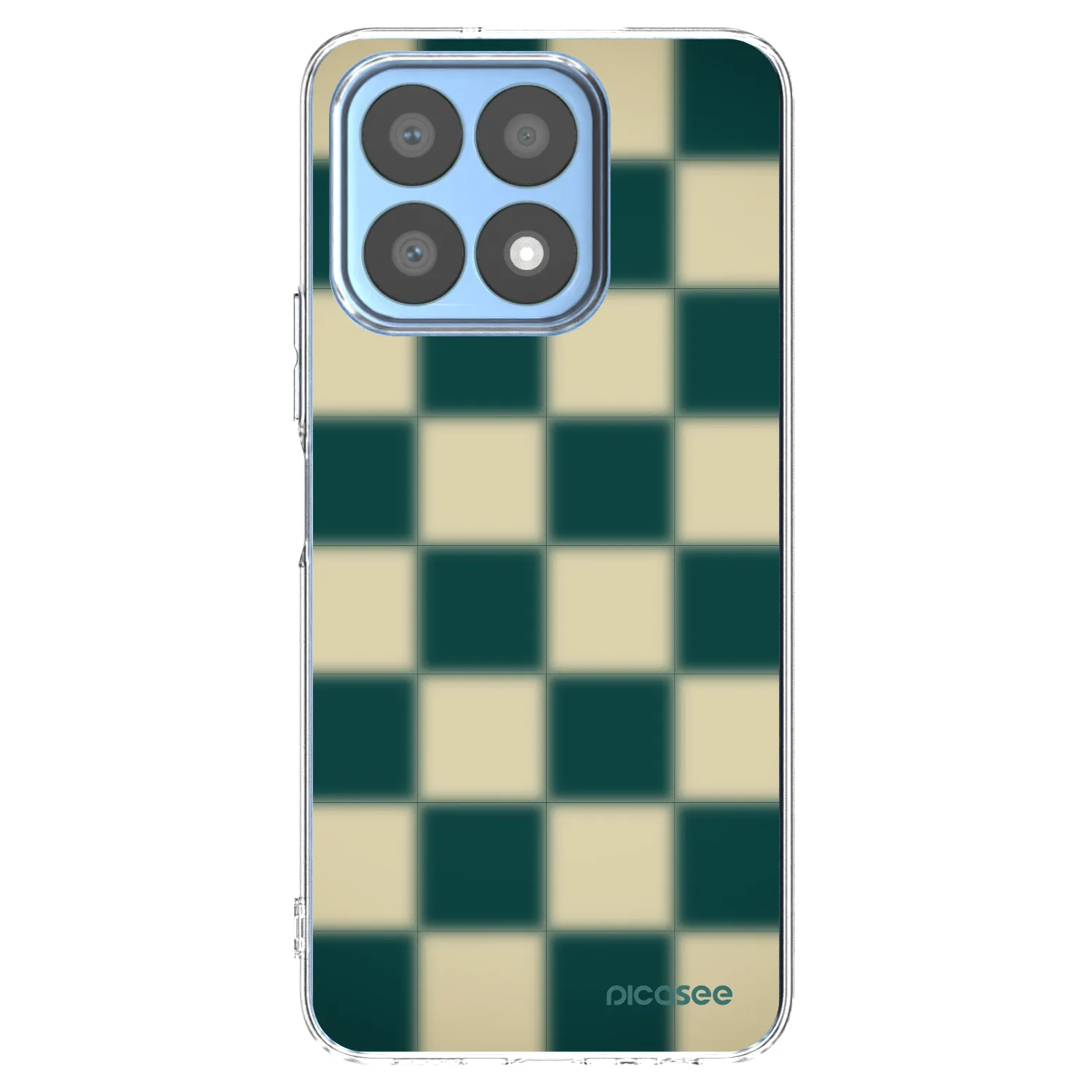 Picasee silikónový prehľadný obal pre Honor X8a - Shadow Chess