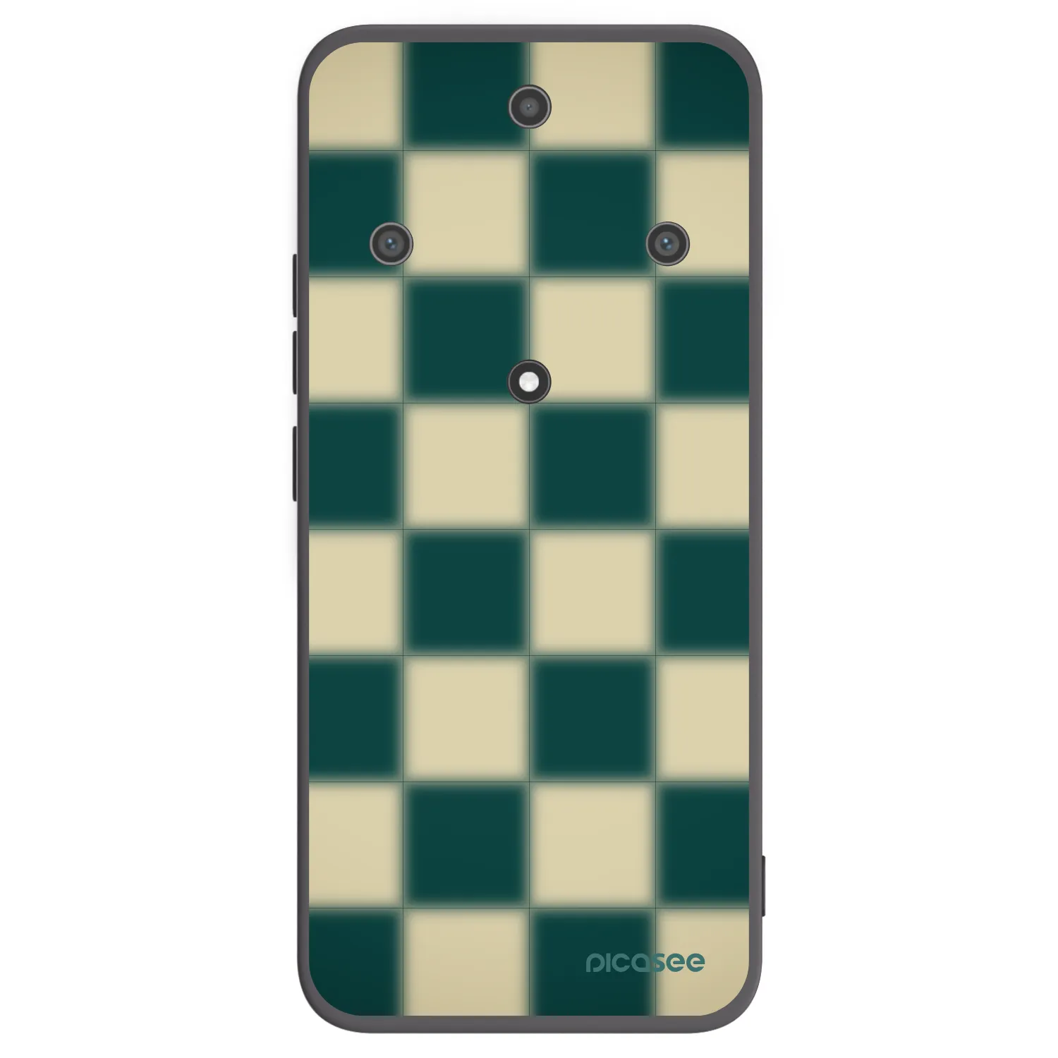Picasee silikónový čierny obal pre Honor Magic5 Lite 5G - Shadow Chess