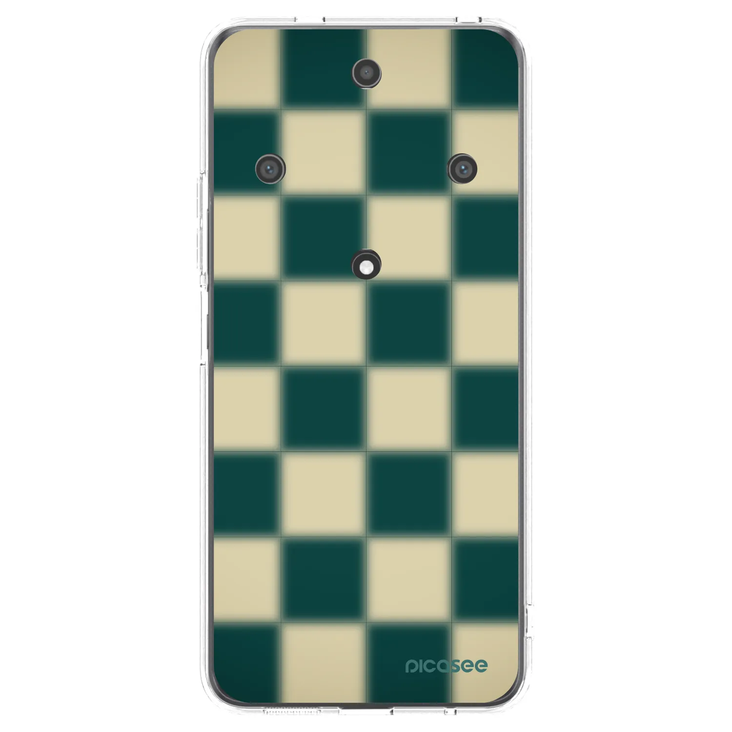 Picasee silikónový prehľadný obal pre Honor Magic5 Lite 5G - Shadow Chess