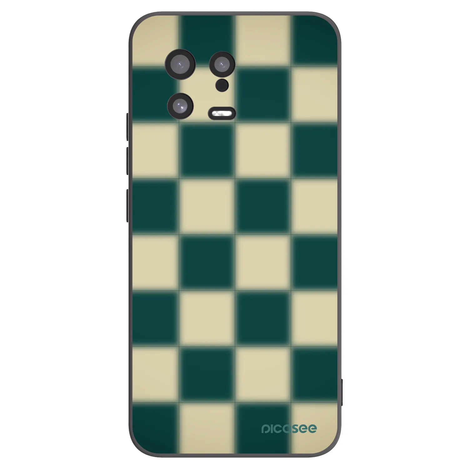 Silikónový čierny obal pre Xiaomi 13 - Shadow Chess