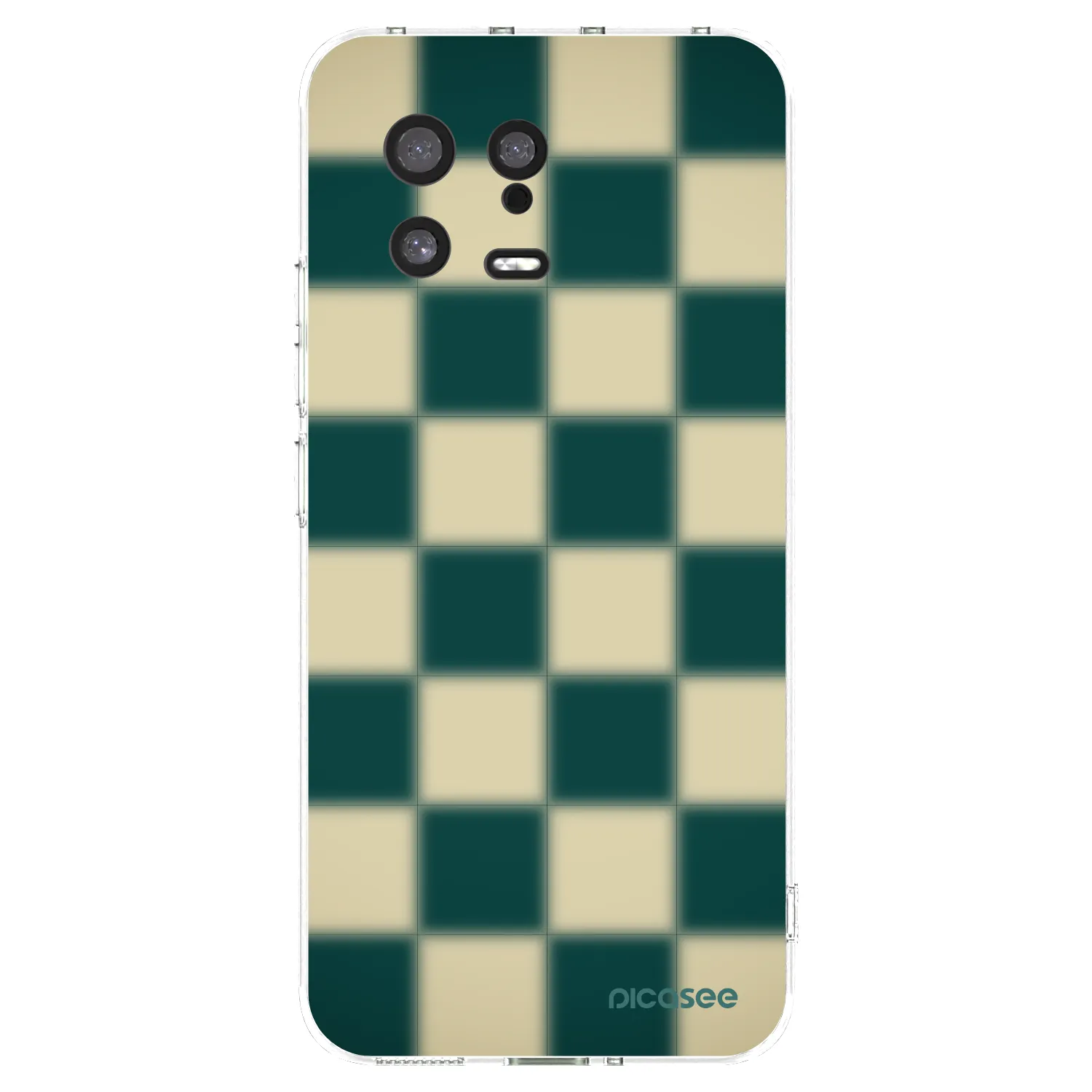 Silikónový prehľadný obal pre Xiaomi 13 - Shadow Chess