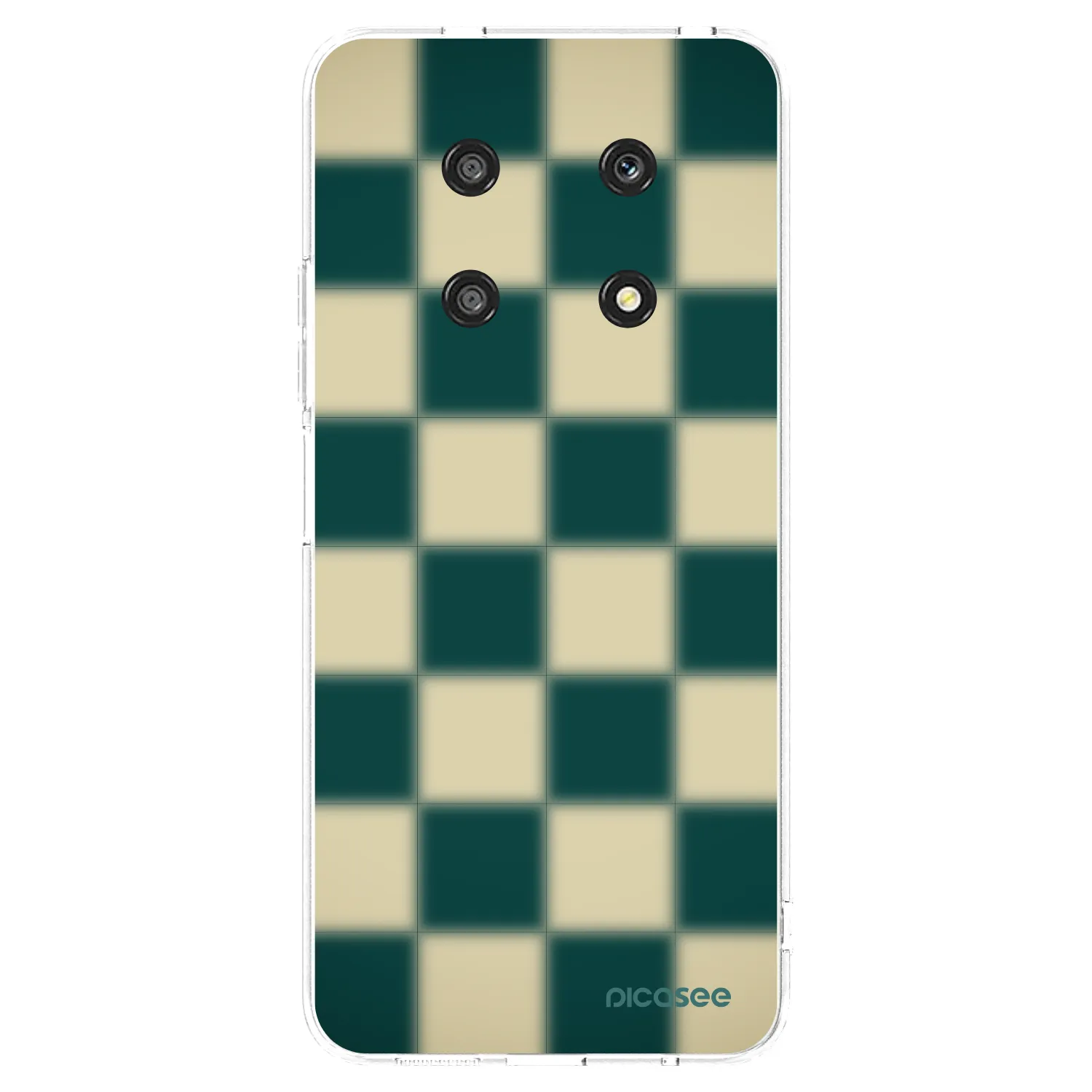 Picasee silikónový prehľadný obal pre Honor Magic4 Lite 5G - Shadow Chess